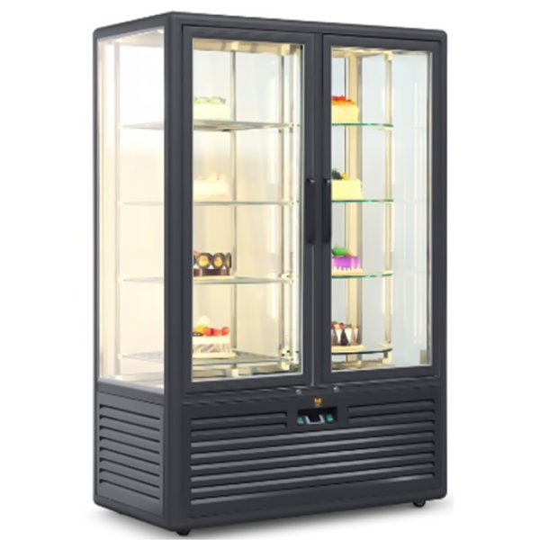 2 Doors Upright Cold Showcase – FG828L2-A1 BLACK