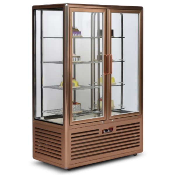 2 Doors Upright Cold Showcase – FG828L2-A1 BRONZE